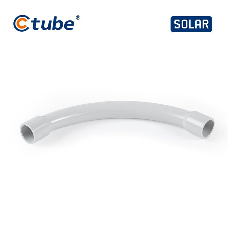 Courbure de balayage solaire à 90 degrés