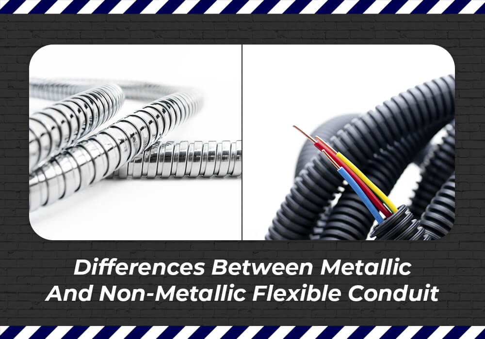 Différences entre les conduits flexibles métalliques et non métalliques