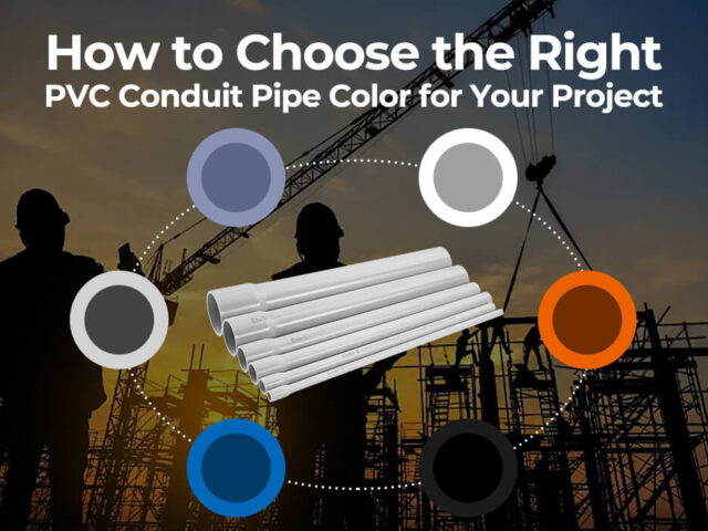 How to Choose the Right PVC Conduit Color for Your Project