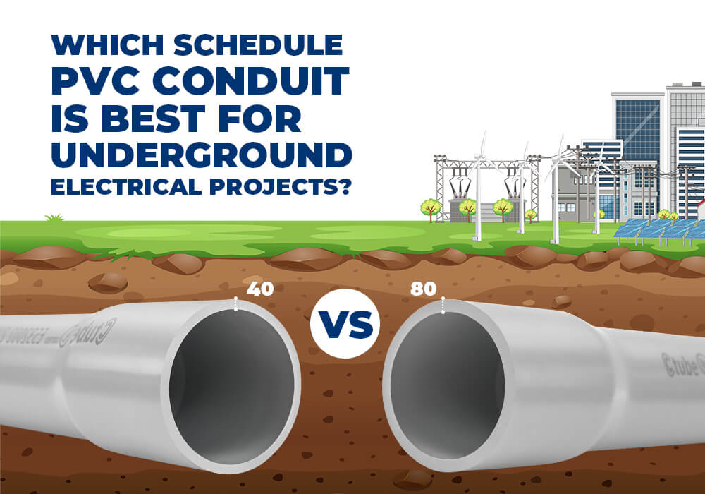 Which Schedule PVC Conduit Is Best for Underground Electrical Projects