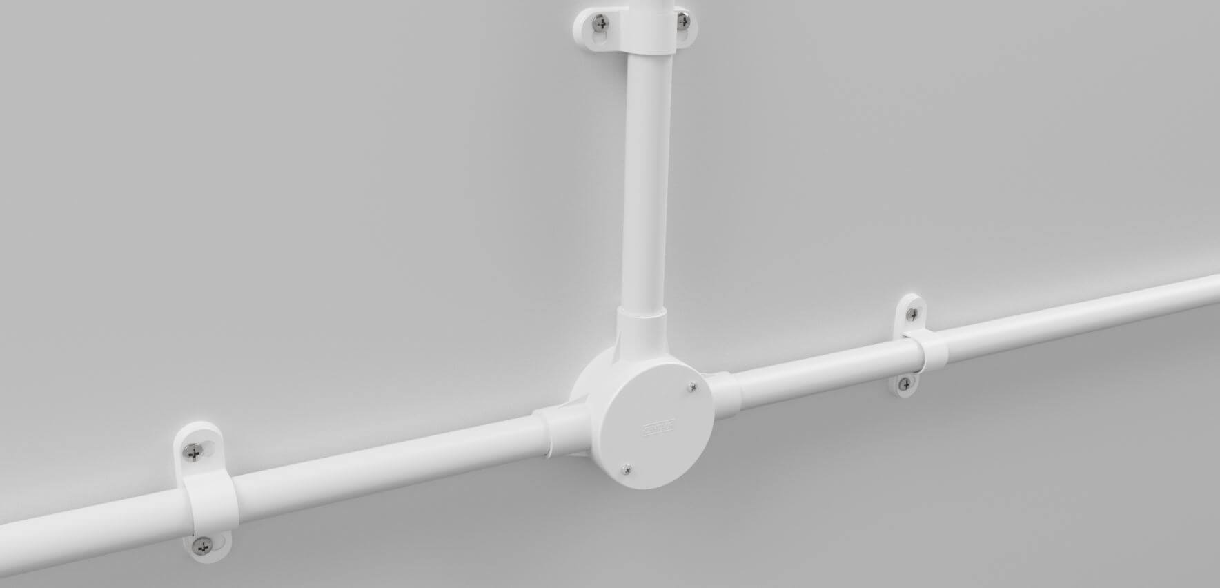 conduit electrical pipe setting