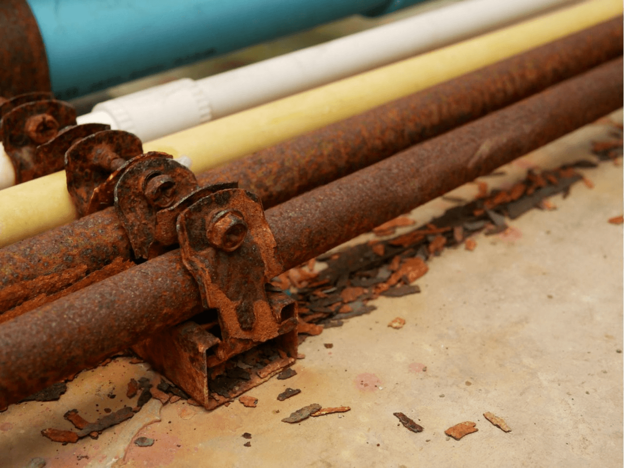 metal conduit rust and PVC conduit corrosion resistance