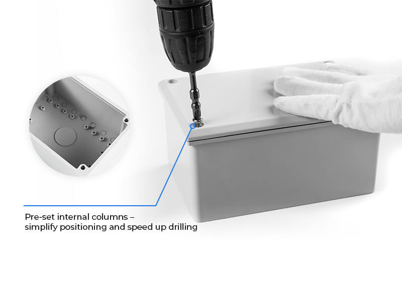 Internal Guide Columns