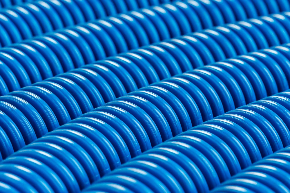 PVC corrugated conduit