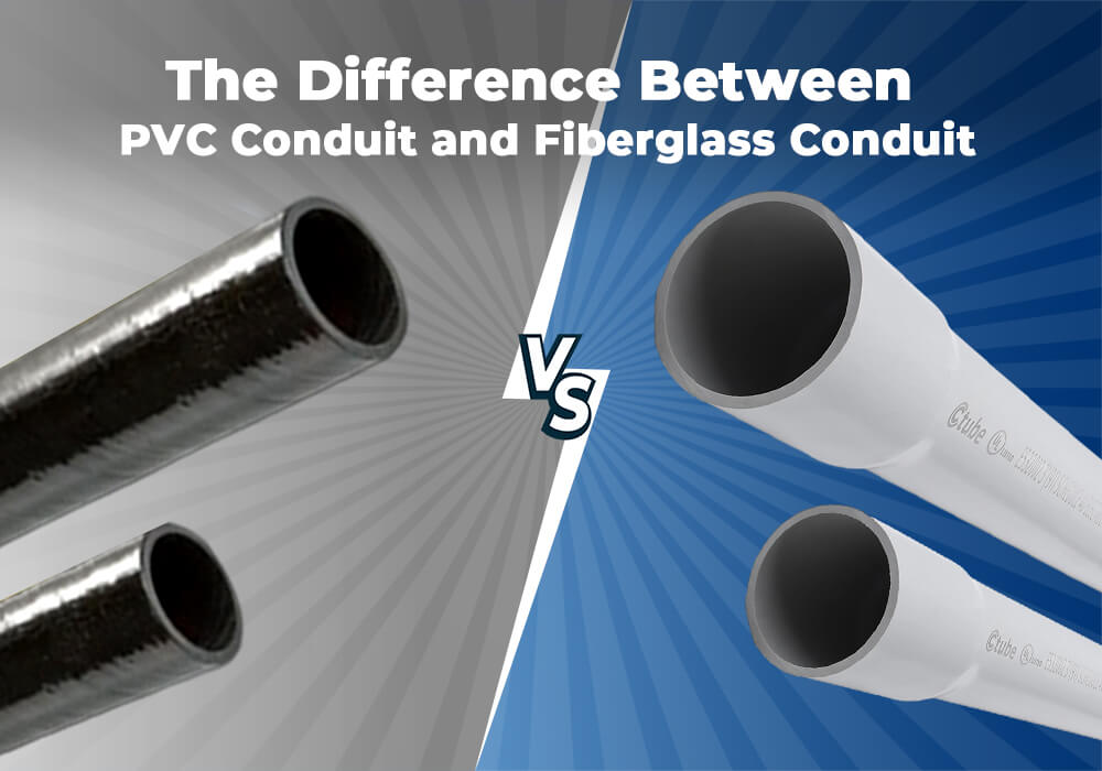 La diferencia entre el conducto de PVC y el conducto de fibra de vidrio