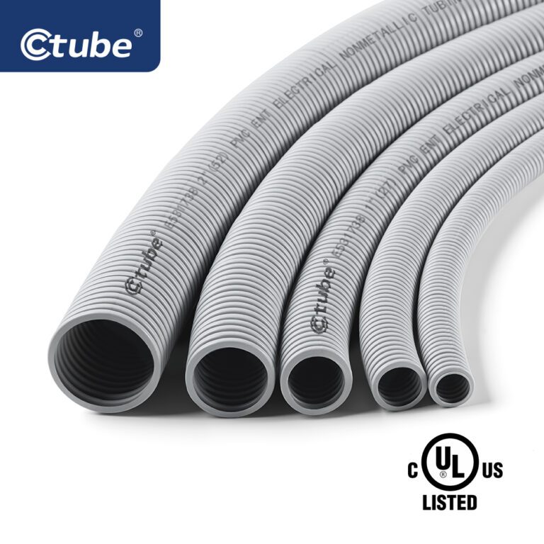 CSA Standard Flexible PVC Conduit Electrical Nonmetallic Tubing