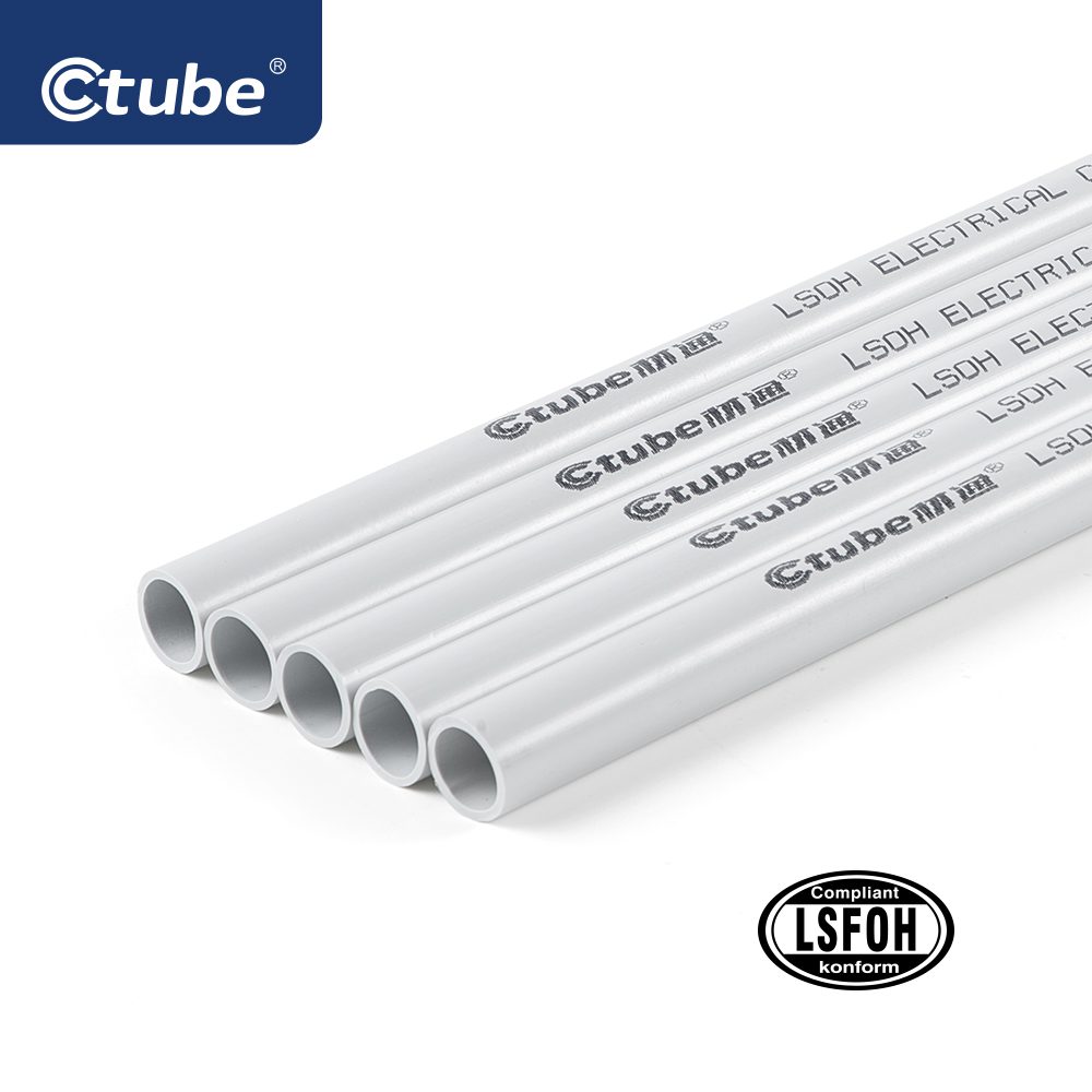 lszh grey rigid conduit pipe 1