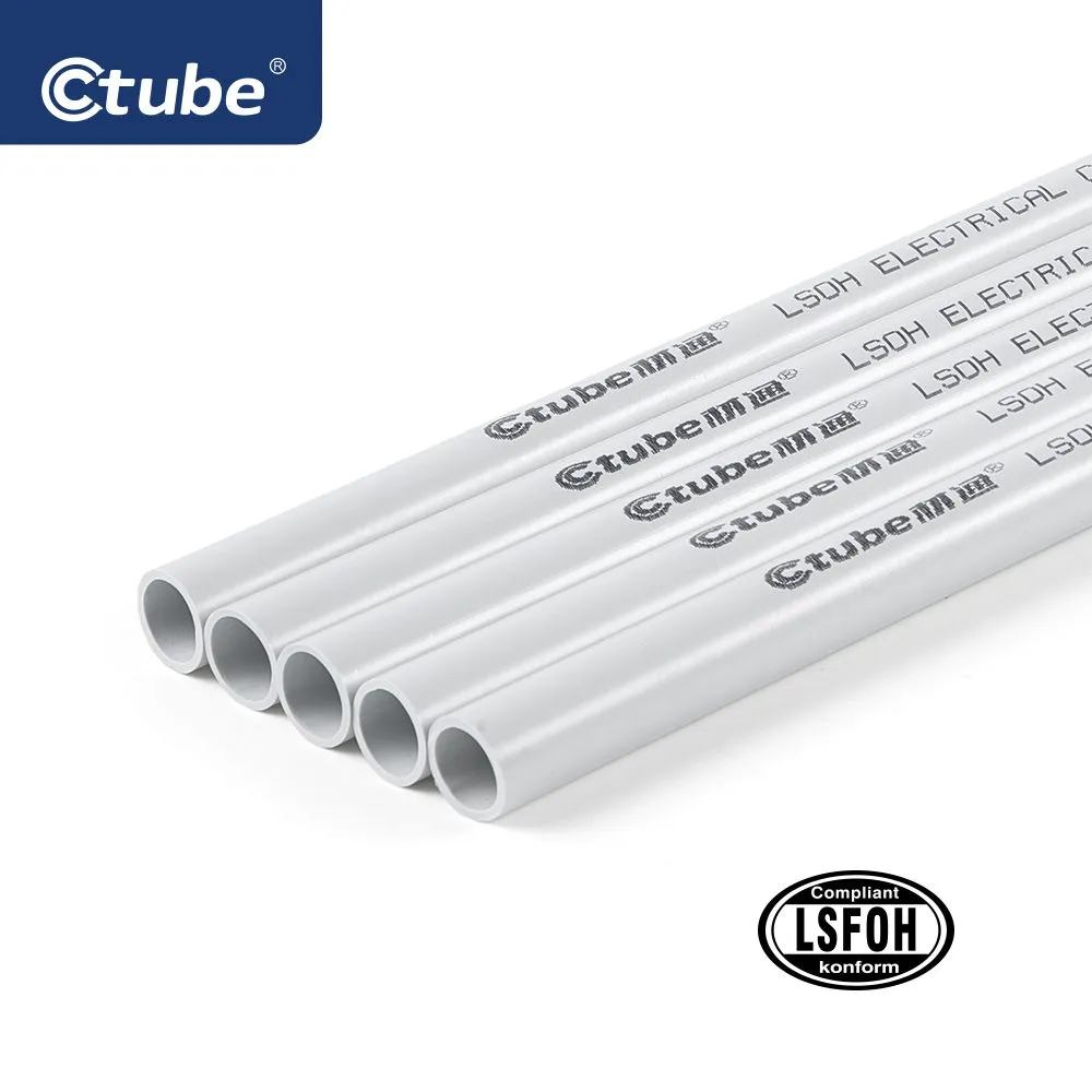 Home 6 lszh grey rigid conduit pipe 1