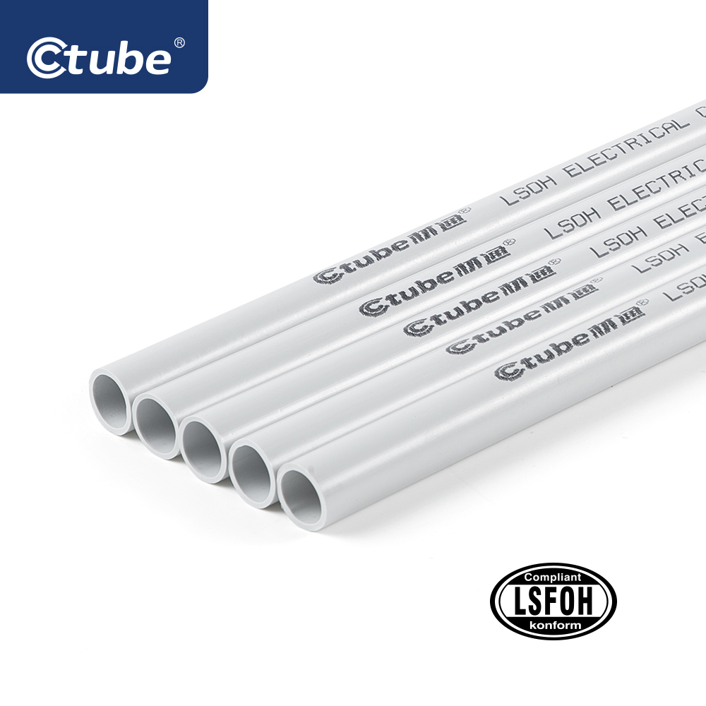 1 inch lszh grey rigid conduit