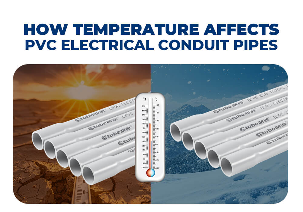Cómo afecta la temperatura a las tuberías de PVC para conductos eléctricos