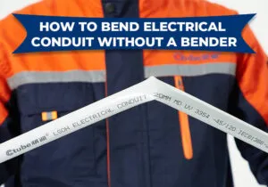 Cómo doblar conductos eléctricos sin dobladora