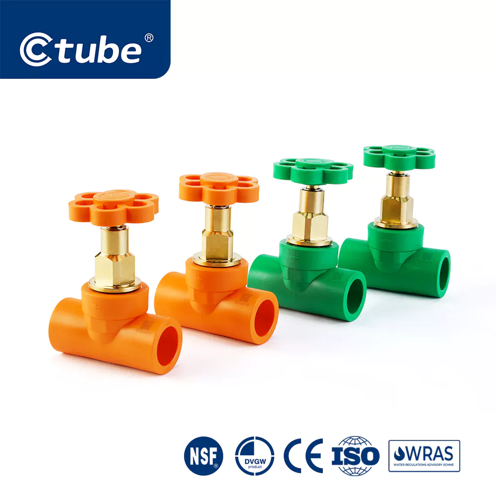 Plumbing Pipe & Fittings 25 Gate Valve PPR Pipe Wholesale