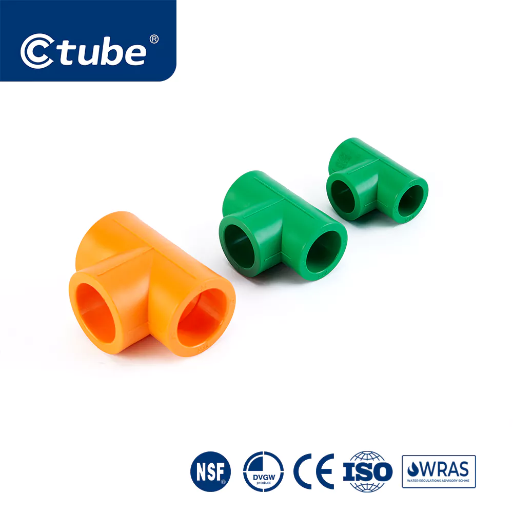 Plumbing Pipe & Fittings 27 Tee PPR Pipe Fittings Ctube
